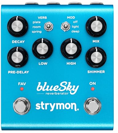 Strymon blueSky V2 Reverberator Pedal