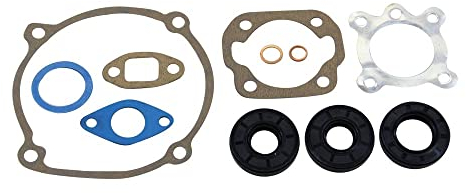 Dichtsatz + Wellendichtringe kompatibel mit Puch Maxi N S E50 Motor altes Modell 4-Lager Anroll