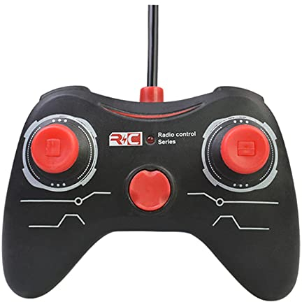 Baoblaze 2-Kanal-Fernbedienung vorwärts/rückwärts/rechts/Links Dual-Joystick-Controller für RC-Autozubehör, 27 MHz
