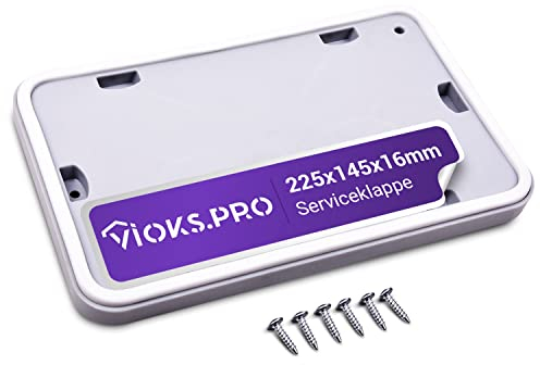 Viоks.pro Wartungsklappe Ersatz für Bosch 00646776, Serviceklappe Bosch Wärmepumpentrockner Siemens Trockner Wartungsklappe Bosch Trockner Serie 6
