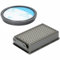 AUJAN Filtro for aspirapolvere for Rowenta RO3715 RO3759 RO3798 ZR903501 Potenza Aspirapolvere Ciclonico Ricambi Accessori Lodevole