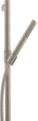hansgrohe AXOR Starck Brauseset 0,90m, mit Stabhandbrause 1jet, 27983820, Farbe: Brushed Nickel
