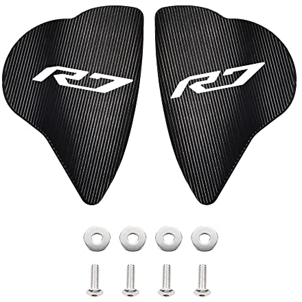 ESPEEDMTC Für Yamaha R7 YZF-R7 2021-2023 Seitenspiegel Loch Cap Spiegel Mount Abdeckung Rückspiegel Abdeckung Dekorative Windschutzscheibe Abdeckung CNC Zubehör Motorrad