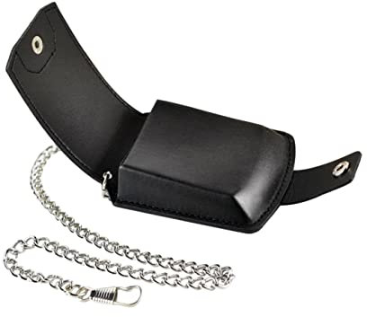 UKCOCO 1 Satz Lederetui Für Taschenuhren Taschenuhrgehäuse Uhrentasche Estuche Para Relojes De Hombre Vitrine Für Taschenuhren Tasche Für Taschenuhren Mini Mann Schutzrahmen Legierung