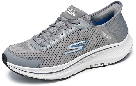 Skechers Herren Hands Free Slip-ins Go Run Consistent 2.0 Empowered Sneaker, GRAU, 46.5 EU