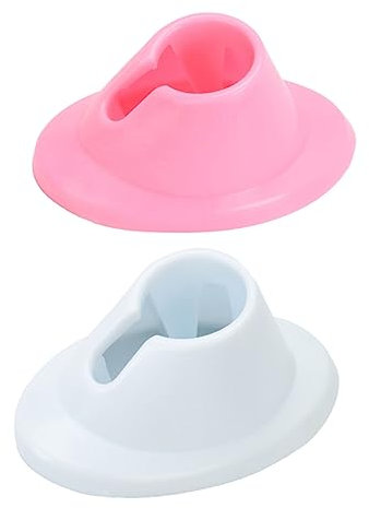 POPETPOP DIY Silicone Nail Polish Holder 4pcs Display Varnish Bottle Stand Nail Glue Tray Organizer Case for Home Salon Ring Holder