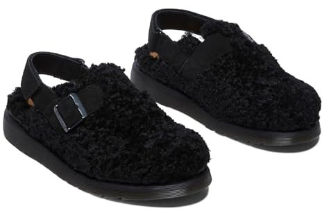 Dr. Martens Damen 1460 Lace To Toe Fur Lined Nappa Leather Up Boots, Schwarz, 42 EU