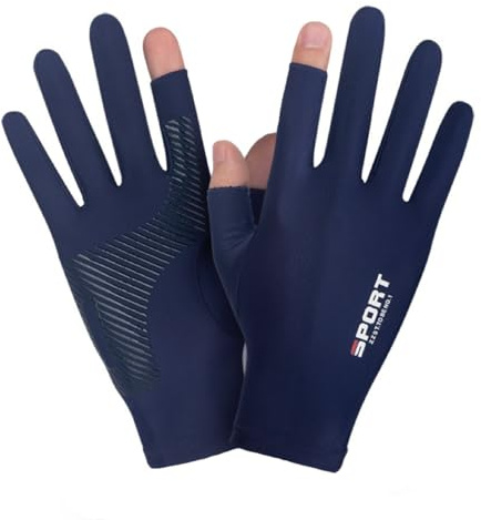 SUJAYU Angelhandschuhe Herren & Damen, UV Protaction Handschuhe Fahrhandschuhe Segelhandschuhe Kajak Handschuhe Paddling Handschuhe Ruderhandschuhe UV Handschuhe Sonnenhandschuhe Sonnenschutz