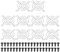 PATIKIL 50mm Fan Grill with Screws, 10 Pack Chrome Plated Iron Frame Ventilator Grill Protector Mesh Dustproof Case Cover for Computer PC, Silver Tone