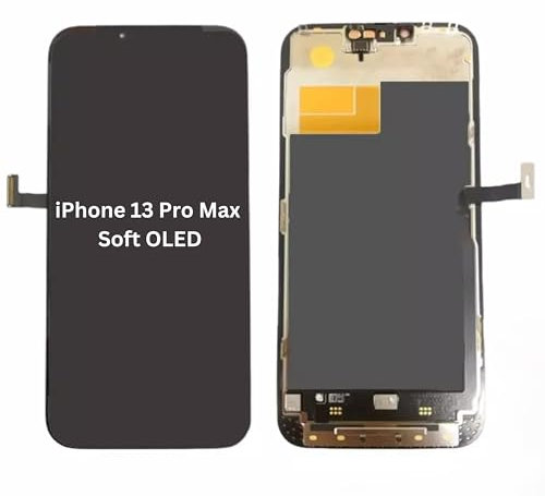 Screen Replacement For iPhone 13 Pro Max 6.7 inch Soft OLED LCD Touch Screen (Supporting Truetone)