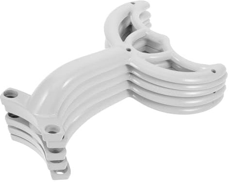 Uonlytech 5pcs Ceiling Fan Arms Ceiling Fan Replacement Ceiling Fan Replacement Parts Ceiling Fan Repair Accessories Supplies White