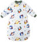 Chilsuessy Baby Schlafsack Winter Schlafsack mit abnehmbar Langarm Warm Kleinkinder Schlafsack für Jungen und Mädchen, Bunte Eule/2.5 Tog, 100cm/Baby Höhe 90-110 cm