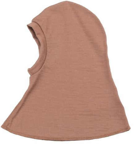 Joha Baby Kinder Jungen Mädchen Schlupfmütze Merinowolle, Größe:52, Farbe:rost