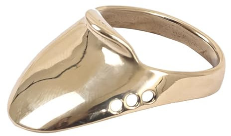 CENPEK Bogenschießen Daumenring, Fingerschutz, Bogenschießen-Handschutz, Legierungsfinger-Schießring, Kupferring, Daumenring für Präzisionsschießen