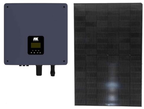 a-TroniX 3kWp PV-Komplettanlage 0% MwSt §12 III UstG mit Glas Glas Modulen ohne Speicher