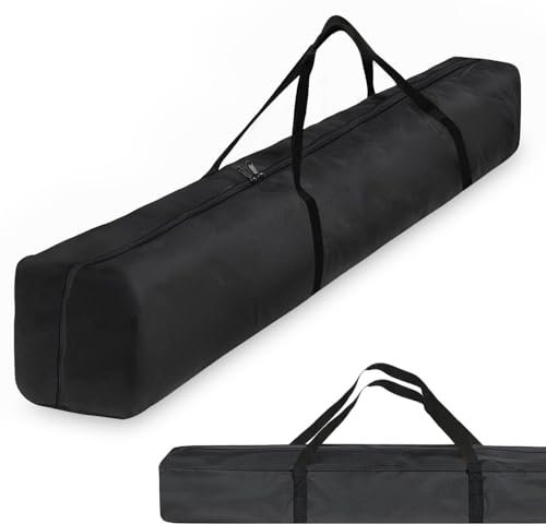 Shengruili 100x20cm Sac de Transport pour trépied,Sac à Main de Transport pour Micro,Light Stand Holdall Kit Universel,Accessoires de Photographie sur trépied,Sac de Rangement avec Cordon de Serrage