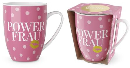 LaVida Becher für Dich 250 ml, POWERFRAU, Serie Mädels