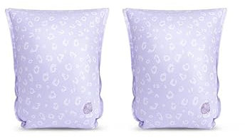 Swim Essentials | Lila Panterprint Schwimmbänder 2-6 Jahre