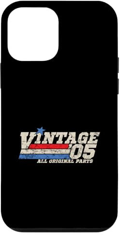 Vintage 2005 All Original Parts Original 80s 90s Uomo Custodia per iPhone 12 mini