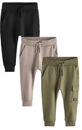 NEXT Jungen 3er-Pack Super Skinny Fit Utility-Jogginghose 62-122