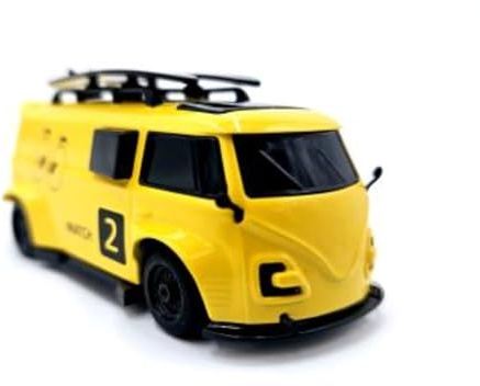 Generisch Pocket Racer Gelb mit Fernbedienung