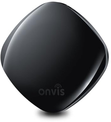 Onvis Smart nyckelfinnare, Bluetooth plånboksspårare kompatibel med Apple Wo är? APP (iOS NUR), Key Finder för bagage/väskor/fodral, 3 års batteritid, Apple MFi-certifierad