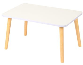 homewell Couchtisch, quadratisch, aus Glasfenster, niedriger Teetisch, kleiner Couchtisch, modern, skandinavischer Stil, Balkon, Tatami, 60 x 40 x 32 cm