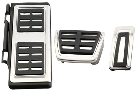 Fußstütze Bremse Für VW Für Golf 7 8 Für GTI Für MK7 Für Lamando Für Skoda Für Octavia Für Rapid Für Seat Für Leon Autopedal Autopedale Pedalkappen Abdeckung(3Pcs at)