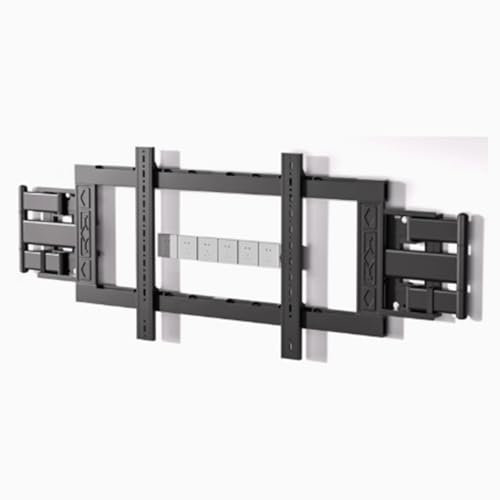 Universal Wall Mount Bracket for Conference Room Podium, Fireplace TV Stand, Adjustable TV Mount for 70-120'' TVs, Compatible with Various Wall Types