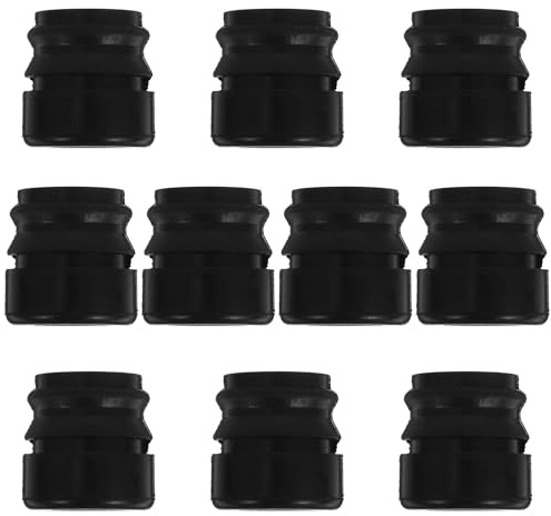 NIYANGLE Set 10 Pezzi Supporti Gomma Antivibranti per Motosega a Benzina 52/58, Ricambi per Tampone Maniglia, Accessori per Manutenzione Utensili da Giardino