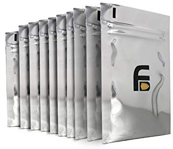 Bolsas de protección RFID para tarjetas de crédito, 10 unidades, Uber gruesas y resistentes, jaula Faraday de 2.5 x 4 para tarjeta de crédito, disco de memoria USB SD