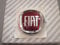Metallaufkleber Fiat Panda, Grande, Punto, Idea, Fregio für hinten, Original