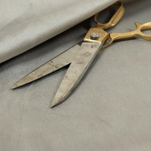 Soft Low Velour Velvet Upholstery Fabric, Silver | By The Metre, Faux Velvet