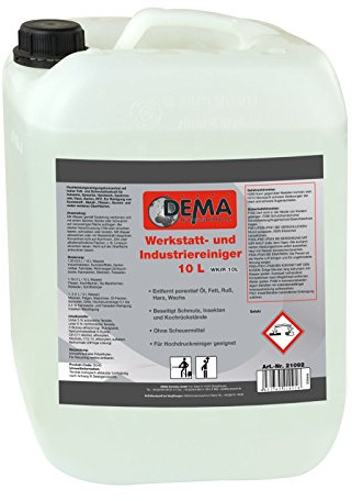 Werkstattreiniger und Industriereiniger Reiniger Reinigungsmittel 10 Liter Schmutzlöser Maschinenreiniger Teilewaschgerät Reiniger