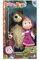 Simba - Masha e Orso, 109301016009, + 3 Anni, Set Bambola 23 Cm Corpo Morbido e Orso Peluche 43 Cm, con Gambe Mobili