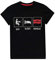 Character UK Boys Battle Royale T-Shirt Black Age 12 to 13 Years