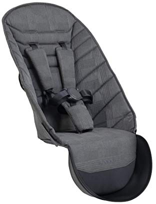 iCandy Peach 2nd Seat Fabric, Dark Grey Check, IC2206