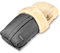 Fellhof 108308 Lammfell Fußsack Cortina, OEKO-TEX® Standard 45x97 cm, wind- und wasserdicht, waschbar bis 30°C, Öffnung am Fußende (graphit-melange)