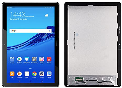 SwarKing LCD Display Compatible with Huawei MediaPad T5 LTE Tablet 10.1 Inch Touch Screen Digitizer (Black without Frame) Parts with Tools