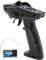 Transmisor de Barco RC, Antena Integrada de Control Remoto con Advertencia de Batería Baja para Racing