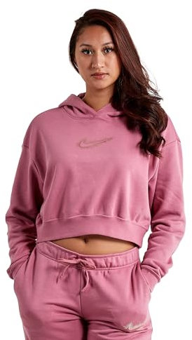 NIKE DQ6776-667 W NSW STRDST GX HDY Maglia Lunga Donna Rosa Taglia M