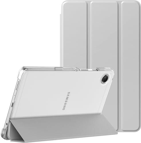 MoKo Hülle für Samsung Galaxy Tab A9 8,7 Zoll 2023 (SM-X110/X115/X117), Leicht Stand für All-New Galaxy Tab A9 8,7 2023, Zwei Betrachtungswinkel, Silber