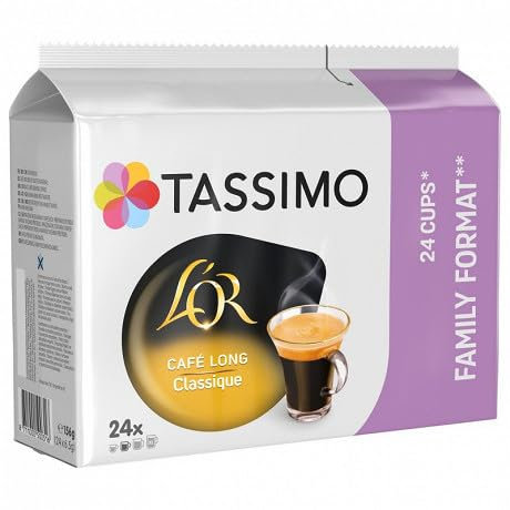 TASSIMO L'OR - Tassimo L'Or Café Long Classique X24 156G - Deux Articles
