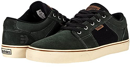 Etnies Men's Barge LS Skate Shoe, Brown/Gum/Gold, 8 UK