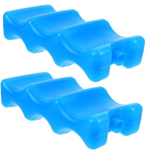 CIMAXIC 2 Stk Kühlakkus Zur Aufbewahrung Der Muttermilch Kühlakkus Für Die Lunchbox Kühltasche Für Muttermilch Wiederverwendbare Kühlakkus Für Muttermilch Pvc Flaschentasche Kühllager Baby