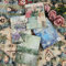 400 Stück Vintage Scrapbook Papier Junk Journaling Supplies Dekoratives Papier Bullet Collage Basing Foto Scrapbooking Zubehör Album Verzierung Kunst Handwerk Ästhetische Planer Scrapbook Geschenk