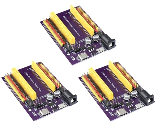 3 Stück 38Pins ESP32 Breakout Board ESP32 WROOM 32 io Board esp32 Expander für 25.5 mm/24 mm Abstand ESP32 Entwicklungs Board