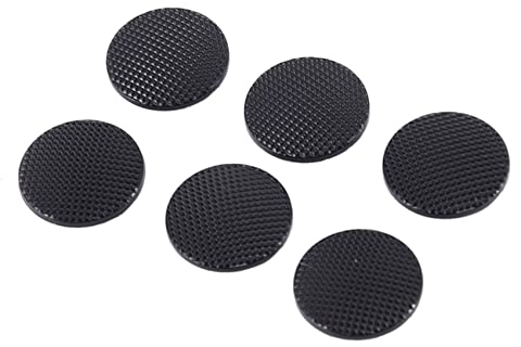 Booso 6pcs Analog Joystick Stick Replacement Cap Cover Button For PSP 1000 Black, 015065