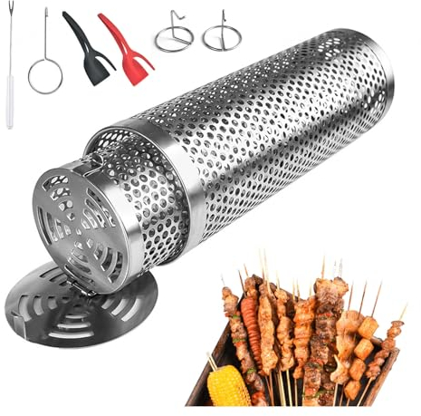 Parrilla Barbacoa Acero Inoxidable, Accesorios Barbacoa Carbon Cesta De Asador, Cesta Para Verduras Para Todo Tipo De Barbacoas,Style2