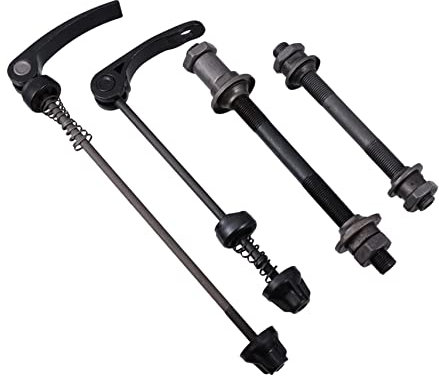 OSOLADY Quick Release Skewer Set Bike Hollow Shaft Axle Front Rear Wheel Hub Bicycles Skewer Bike Quick Release for Mountain Biking